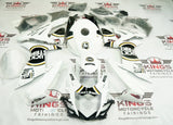 Suzuki GSXR600 Fairings (2011-2024) White Lucky Strike at KingsMotorcycleFairings.com