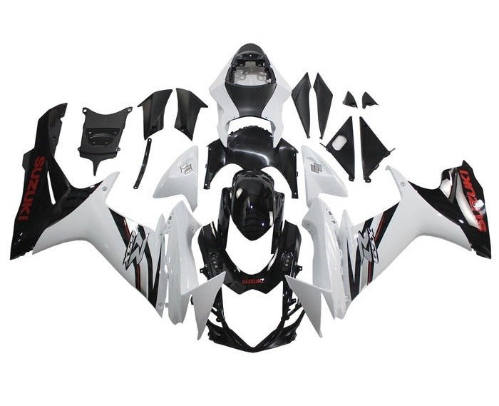 Suzuki GSXR600 Fairings (2011-2024) White, Black, Red, Silver at KingsMotorcycleFairings.com