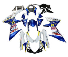 Suzuki GSXR600 Fairings (2011-2024) White, Blue, Yellow at KingsMotorcycleFairings.com
