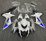 Suzuki GSXR600 Fairings (2011-2024) White, Silver, Blue, Black at KingsMotorcycleFairings.com