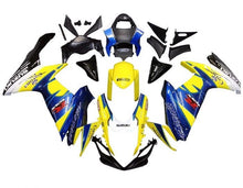 Suzuki GSXR 600 Fairings (2011-2024) Yellow, Blue at KingsMotorcycleFairings.com