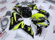 Suzuki GSXR600 Fairings (2025-2026) Black, Neon Yellow at KingsMotorcycleFairings.com