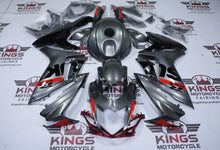 Suzuki GSXR600 Fairings (2025-2026) Gray, Red, Black at KingsMotorcycleFairings.com