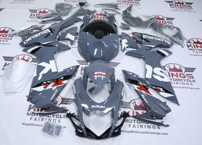 Suzuki GSXR600 Fairings (2025-2026) Gray, White, Black, Red from KingsMotorcycleFairings.com
