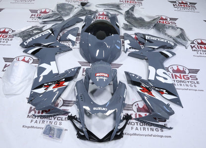 Suzuki GSXR600 Fairings (2025-2026) Nardo Gray, White, Black from KingsMotorcycleFairings.com