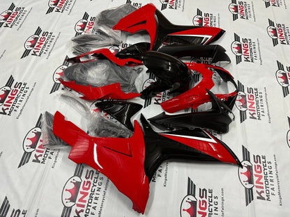 Suzuki GSXR 600 Fairings (2025-2026) Red Gloss, Black Gloss at KingsMotorcycleFairings.com