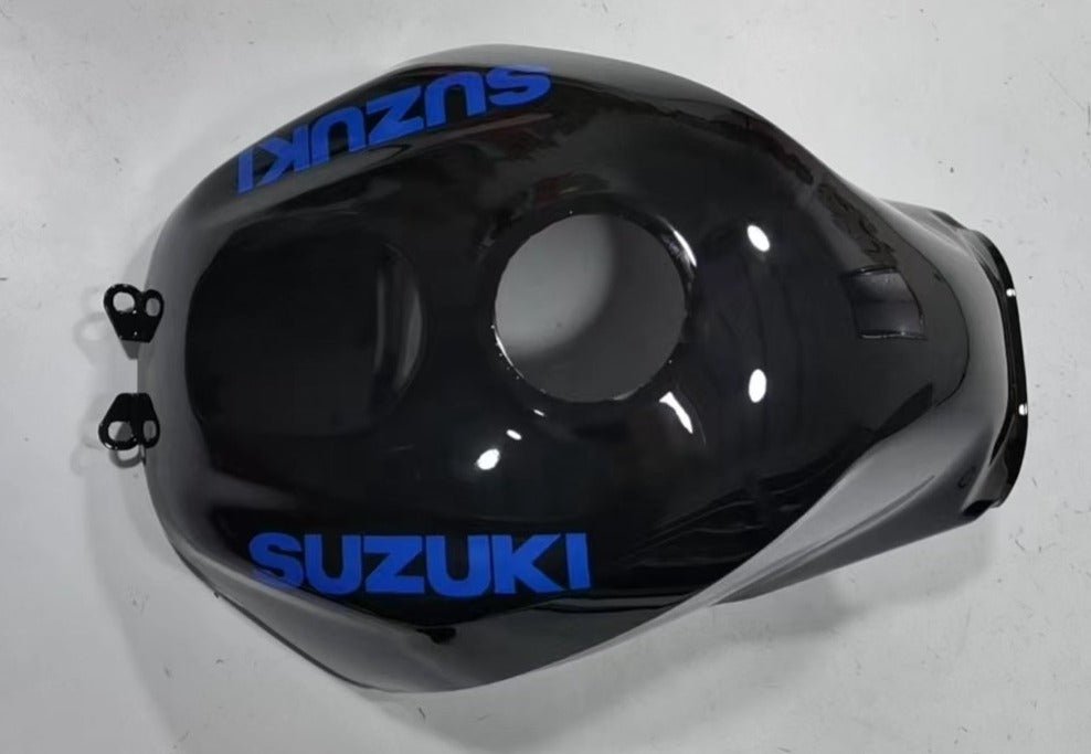 Suzuki GSXR600 Tank Cover Fairing (2004-2005) Black Gloss, Blue at KingsMotorcycleFairings.com