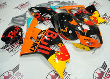Suzuki GSXR600 (2004-2005) Black, Orange RedBull Fairings at KingsMotorcycleFairings.com