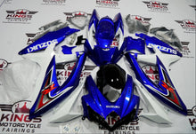 Suzuki GSXR600 (2008-2010) Blue, White, Black, Gray & Red Fairings at KingsMotorcycleFairings.com