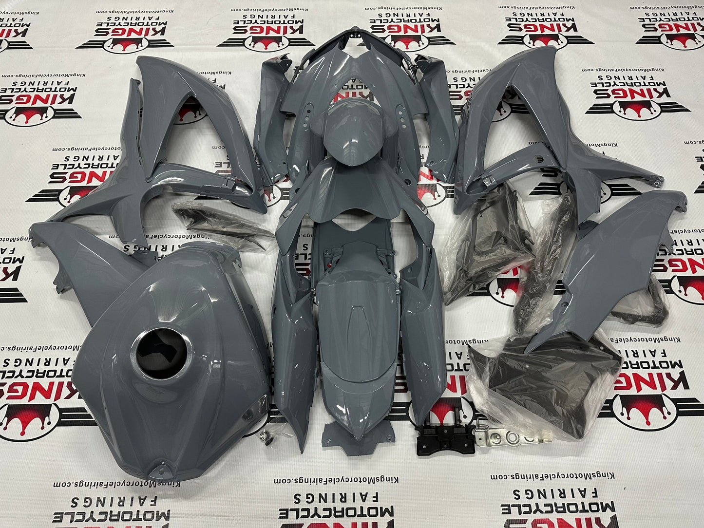 Suzuki GSX-R 600 Fairings (2008-2010) Nardo Gray at KingsMotorcycleFairings.com