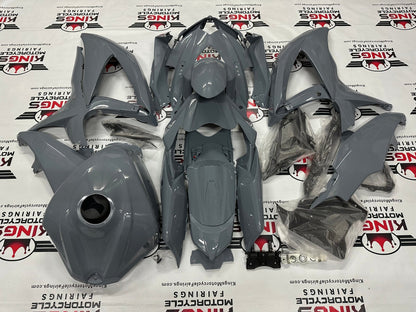 Suzuki GSX-R 600 Fairings (2008-2010) Nardo Gray at KingsMotorcycleFairings.com