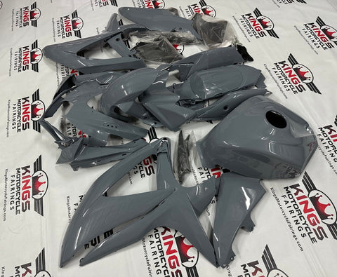 Suzuki GSXR 600 Fairings (2008-2010) Nardo Gray at KingsMotorcycleFairings.com