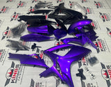 Suzuki GSX-R 600 Fairings (2006-2007) Purple, Faux Carbon Fiber at KingsMotorcycleFairings.com