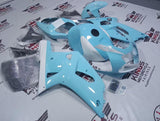 Suzuki GSXR750 Fairing Kit (2000-2003) Baby Blue, White at KingsMotorcycleFairings.com