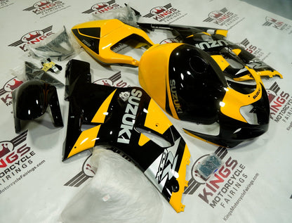 Suzuki GSXR750 Fairing Kit (2000-2003) Yellow, Black, Silver at KingsMotorcycleFairings.com