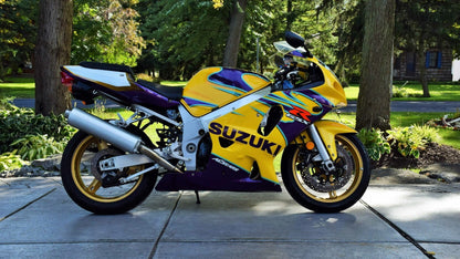 Suzuki GSXR750 Fairing Kit (2000-2003) Yellow, Purple Alstare at KingsMotorcycleFairings.com
