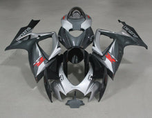 Suzuki GSXR750 Fairing Kit (2006-2007) Silver, Gray, Black, Red at KingsMotorcycleFairings.com