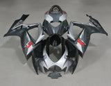 Suzuki GSXR750 Fairing Kit (2006-2007) Silver, Gray, Black, Red at KingsMotorcycleFairings.com
