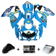 Suzuki GSXR750 Fairing Kit (2008-2010) Light Blue Rizla at KingsMotorcycleFairings.com
