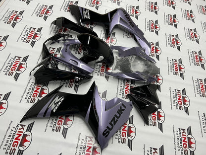 Suzuki GSX-R750 Fairings (2011-2023) Black, Gray at KingsMotorcycleFairings.com