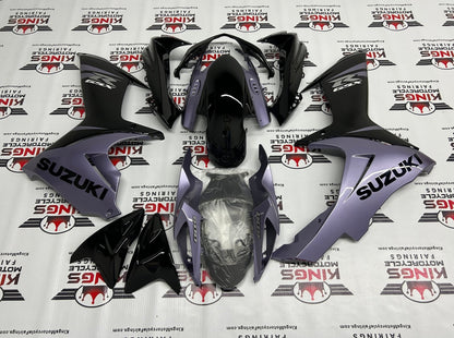 Suzuki GSXR750 Fairings (2011-2023) Black, Gray at KingsMotorcycleFairings.com