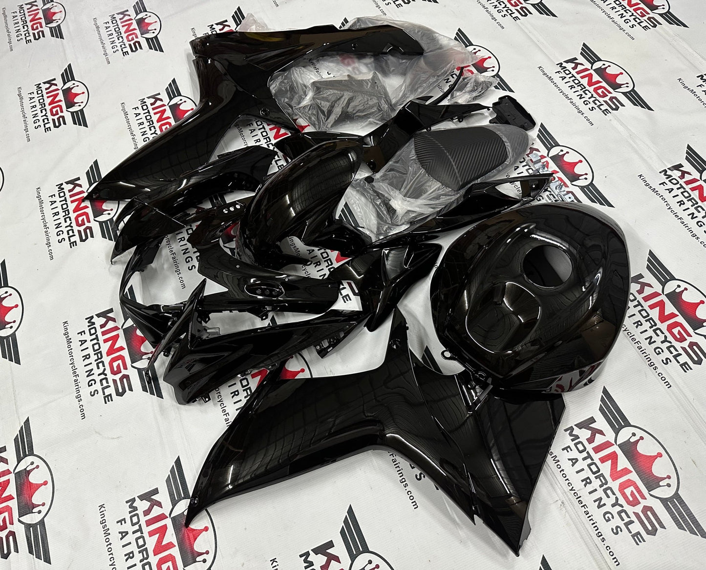 Suzuki GSXR750 Fairing Kit (2025-2026) All Black at KingsMotorcycleFairings.com