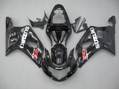Suzuki GSXR750 Fairings (2000-2003) Black, White, Red at KingsMotorcycleFairings.com