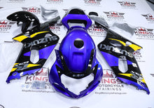 Suzuki GSXR750 Fairings (2000-2003) Blue, Black, Chrome, Yellow at KingsMotorcycleFairings.com
