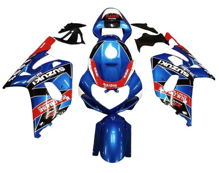Suzuki GSXR 750 Fairings (2000-2003) Blue, Red, Black, White at KingsMotorcycleFairings.com