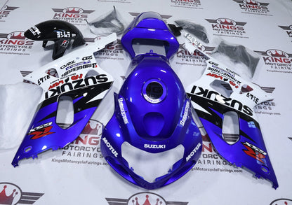 Suzuki GSXR750 Fairings (2000-2003) Blue, White Bridgestone at KingsMotorcycleFairings.com