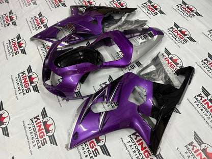 Suzuki GSXR750 Fairings (2000-2003) Purple, Black, Silver at KingsMotorcycleFairings.com