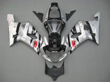 Suzuki GSXR 750 Fairings (2000-2003) Silver, Black, White, Red at KingsMotorcycleFairings.com