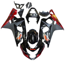 Suzuki GSXR750 Fairings (2004-2005) Black, Red, Matte Black at KingsMotorcycleFairings.com