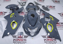 Suzuki GSXR750 Fairings (2004-2005) Gray, Neon Yellow at KingsMotorcycleFairings.com