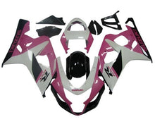 Suzuki GSXR750 Fairings (2004-2005) Pink, White, Black at KingsMotorcycleFairings.com