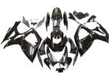 Suzuki GSXR 750 Fairings (2006-2007) All Black at KingsMotorcycleFairings.com