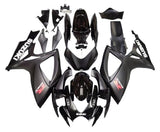 Suzuki GSXR 750 Fairings (2006-2007) Black, Matte Black, White, Red at KingsMotorcycleFairings.com