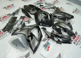 Suzuki GSXR750 Fairings (2006-2007) Matte Gunmetal Gray, Black by KingsMotorcycleFairings.com