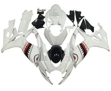 Suzuki GSXR 750 Fairings (2006-2007) White, Black, Red, Shark at KingsMotorcycleFairings.com