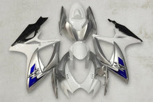 Suzuki GSXR 750 Fairings (2006-2007) White, Silver, Blue, Black at KingsMotorcycleFairings.com
