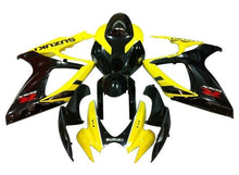 Suzuki GSXR 750 Fairings (2006-2007) Yellow, Black at KingsMotorcycleFairings.com