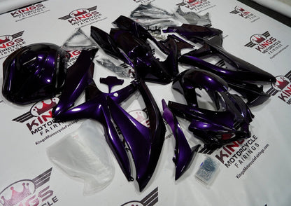 Suzuki GSXR750 Fairings (2008-2010) All Purple at KingsMotorcycleFairings.com