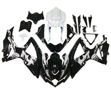 Suzuki GSXR 750 Fairings (2008-2010) Black, White, Leyla at KingsMotorcycleFairings.com