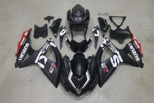 Suzuki GSXR 750 Fairings (2008-2010) Matte Black, White, Red at KingsMotorcycleFairings.com