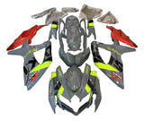 Suzuki GSXR 750 Fairings (2008-2010) Nardo Gray, Black, Neon Yellow, Red at KingsMotorcycleFairings.com
