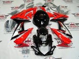 Suzuki GSXR750 Fairings (2011-2023) Black, Red, Gray at KingsMotorcycleFairings.com