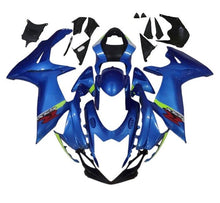 Suzuki GSXR750 Fairings (2011-2024) Blue, Neon Yellow, White at KingsMotorcycleFairings.com
