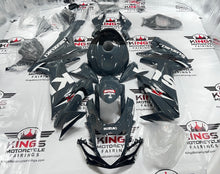 Suzuki GSXR750 Fairings (2011-2024) Dark Gray, White, Black at KingsMotorcycleFairings.com