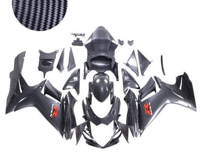 Suzuki GSXR750 Fairings (2011-2024) Faux Carbon Fiber from KingsMotorcycleFairings.com