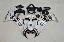 Suzuki GSXR750 Fairings (2011-2024) White, Black, Gold Lucky Strike at KingsMotorcycleFairings.com